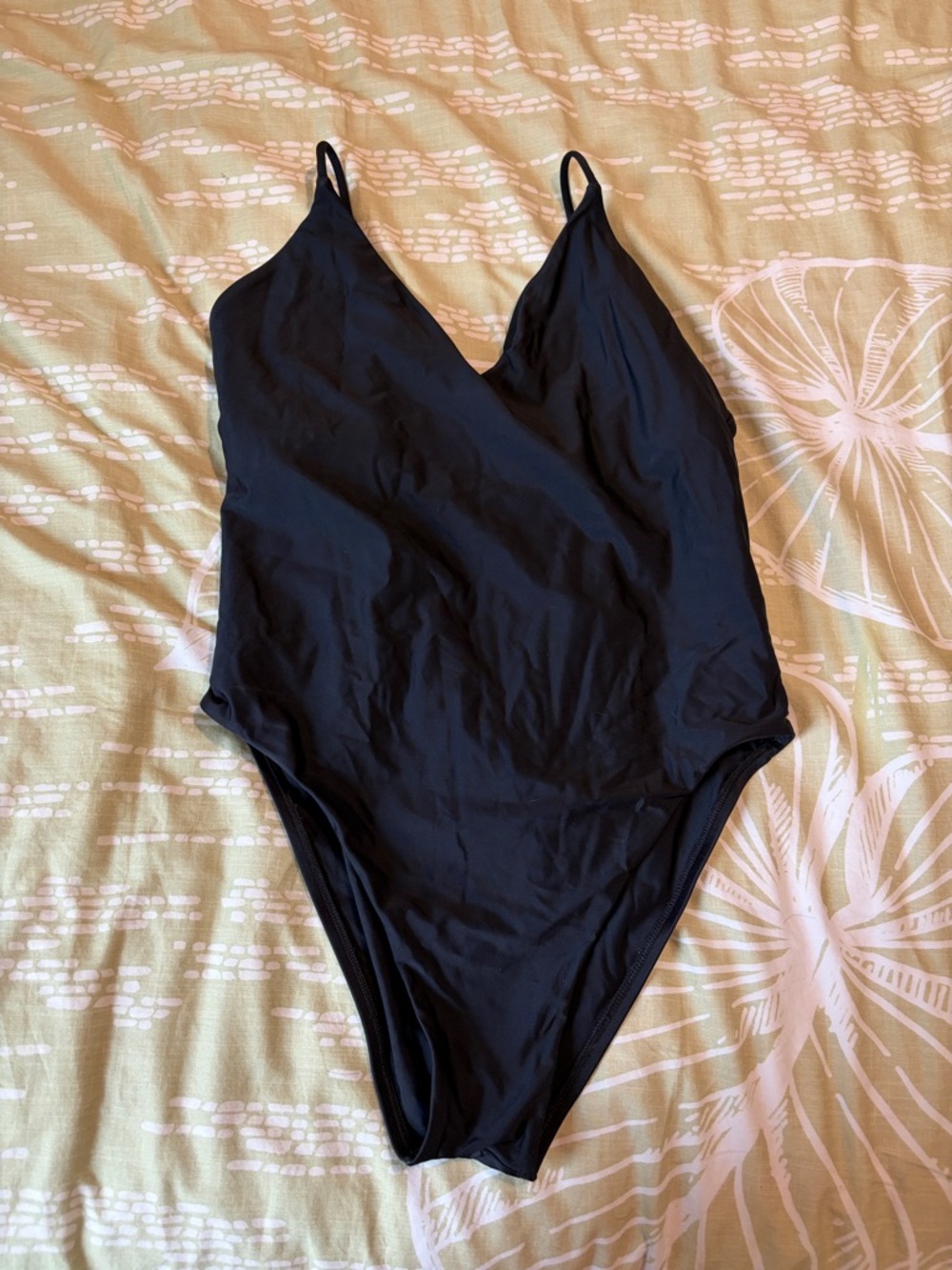 Jolyn Clothing Black One-Piece Juana Cut Swimsuit